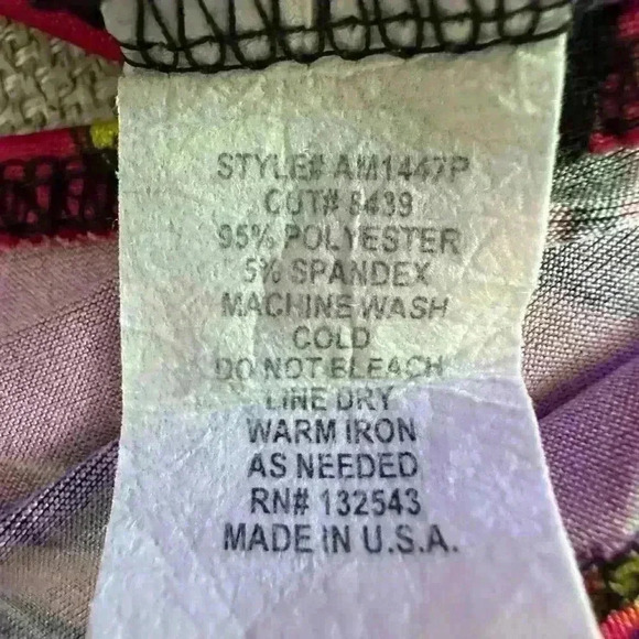 Weaver Colorful Halter Top (490) - Picture 9 of 9